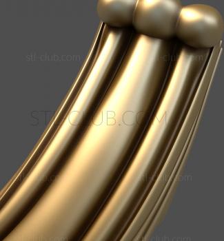 3D model 3d model of the leg, stl, file for cnc (STL)